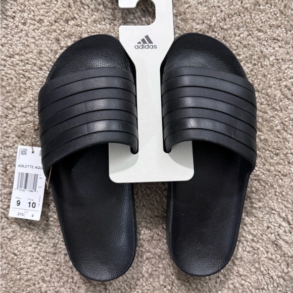 adidas Other - Adidas Adilette Aqua Black Slides